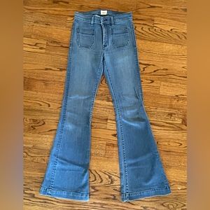 Hudson Taylor high-waist, high-rise denim jeans
